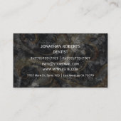 Moderne professionele minimalistische Executive Ge Visitekaartje (Achterkant)