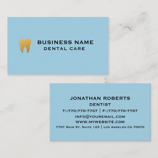 Moderne professionele minimalistische Executive Ge Visitekaartje (Voorkant / Achterkant)