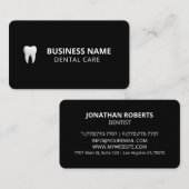 Moderne professionele minimalistische Executive Ge Visitekaartje (Voorkant / Achterkant)