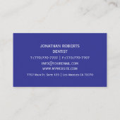 Moderne professionele minimalistische Executive Ge Visitekaartje (Achterkant)