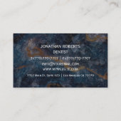 Moderne professionele minimalistische Executive Ge Visitekaartje (Achterkant)