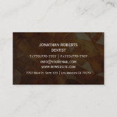 Moderne professionele minimalistische Executive Ge Visitekaartje (Achterkant)