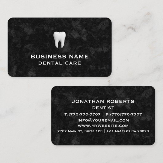 Moderne professionele minimalistische Executive Ge Visitekaartje (Voorkant / Achterkant)