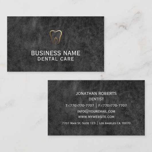 Moderne professionele minimalistische Executive Ge Visitekaartje (Voorkant / Achterkant)