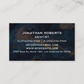 Moderne professionele minimalistische Executive Ge Visitekaartje (Achterkant)