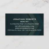 Moderne professionele minimalistische Executive Ge Visitekaartje (Achterkant)