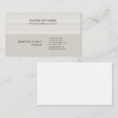 Moderne professionele, minimalistische grafische S Visitekaartje (Voorkant / Achterkant)