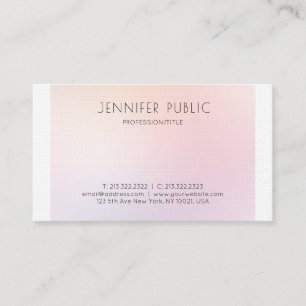 Moderne professionele minimalistische laptop met e visitekaartje