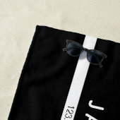 Moderne professionele minimalistische ontwerp | Zw Strandlaken (In situ)