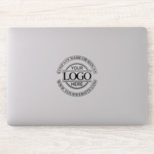 Moderne professionele op maat gemaakte bedrijfslog sticker