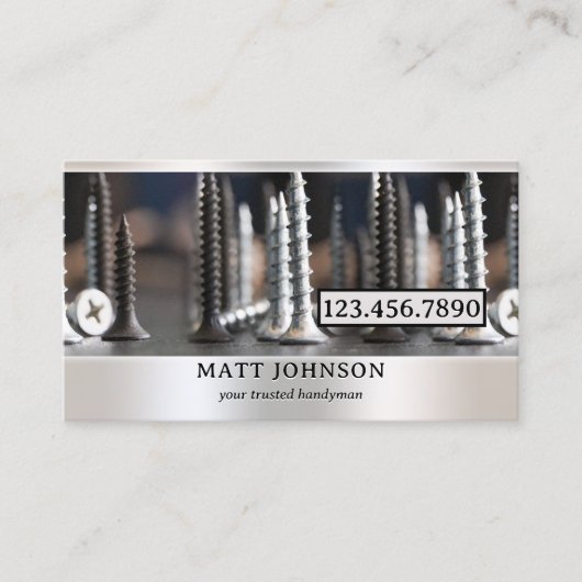 Moderne professionele QR-code Visitekaartje (Voorkant)