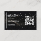 Moderne professionele QR-code Visitekaartje (Voorkant)