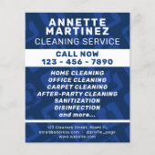 Moderne professionele reiniging flyer (Voorkant)