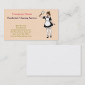 Moderne professionele reinigingsservice visitekaartje (Voorkant / Achterkant)
