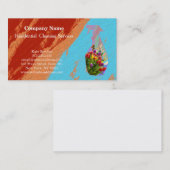 Moderne professionele reinigingssprayfles visitekaartje (Voorkant / Achterkant)