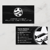 Moderne professionele reusachtige logo auto visitekaartje (Voorkant / Achterkant)