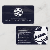 Moderne professionele reuzenautobedrijven in de lo visitekaartje (Voorkant / Achterkant)