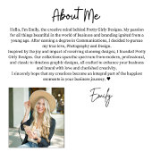 Moderne professionele Roos Gold Sparkle Glitter Bureau Naambordje