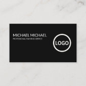 Moderne Professionele Schilderijservice Decoratie Visitekaartje (Voorkant)