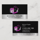 Moderne Professionele Schilderijservice Decoratie Visitekaartje (Voorkant / Achterkant)