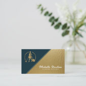 Moderne professionele schoonmaakservice voor huize visitekaartje (Staand voorkant)