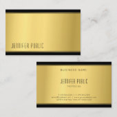 Moderne professionele Sjabloon Elegant Luxe Visitekaartje (Voorkant / Achterkant)