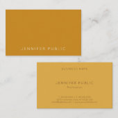 Moderne professionele Sjabloon elegante trendkleur Visitekaartje (Voorkant / Achterkant)