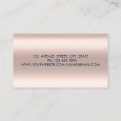 Moderne professionele sterren, penseelstreek, mari visitekaartje (Achterkant)