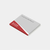 Moderne professionele stijl post-it® notes (Schuin)