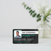 Moderne professionele trainer profiel foto visitekaartje (Staand voorkant)