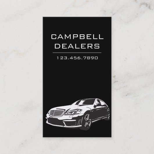 Moderne professionele uitverkoop visitekaartje (Voorkant)