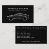 Moderne professionele uitverkoop visitekaartje (Voorkant / Achterkant)