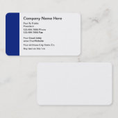 Moderne professionele Visitekaartjes (Voorkant / Achterkant)