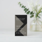 Moderne professionele Visitekaartjes (Staand voorkant)