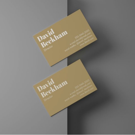 Moderne professionele Visitekaartjes