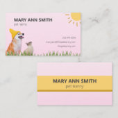 Moderne professionele Visitekaartjes Informatiekaartje (Voorkant / Achterkant)