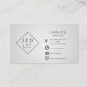 Moderne professionele Visitekaartjes van de Classy (Achterkant)