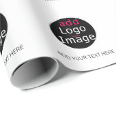 Moderne, , professionele whitepaper cadeaupapier (Rol Hoek)