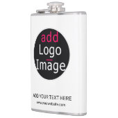 Moderne, , professionele whitepaper heupfles (Links)