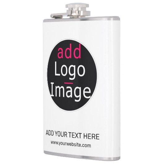 Moderne, , professionele whitepaper heupfles (Links)