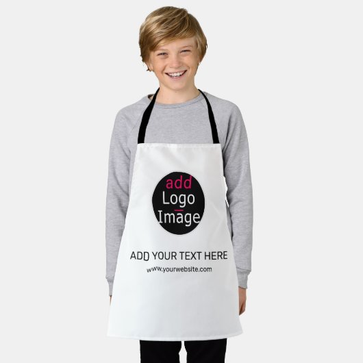 Moderne, , professionele whitepaper schort (Gedragen)