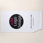 Moderne, , professionele whitepaper strandlaken (Voorkant)