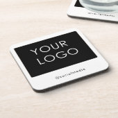 Moderne professionele zakelijke Logo Bier Onderzetter (Linkerzijde)