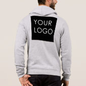 Moderne professionele zakelijke Logo Hoodie (Achterkant)
