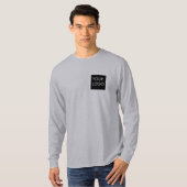 Moderne professionele zakelijke Logo T-shirt (Voorkant volledig)