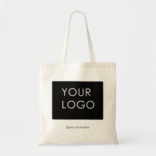 Moderne professionele zakelijke Logo Tote Bag (Voorkant)
