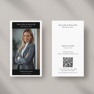 Moderne Professionele Zakelijke Netwerkfoto Visitekaartje