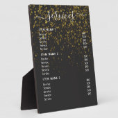 Moderne professionele zakelijke prijslijst fotoplaat (Zijkant)