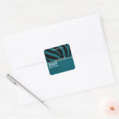 Moderne professionele zebra print body boter label (Envelop)