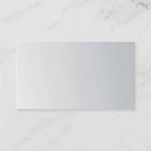 Moderne, professionele zilver stijlvolle design lu visitekaartje (Achterkant)